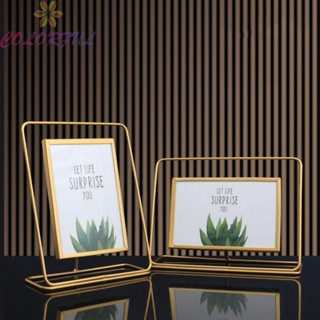 【COLORFUL】Picture Frame Geometric Picture Frame Wedding Decoration With Glass Cover 1 Pc