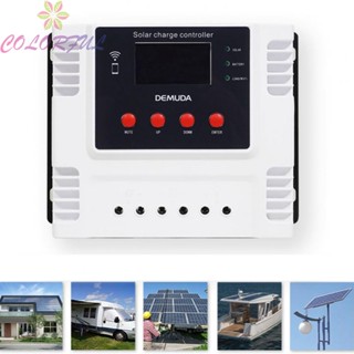 【COLORFUL】PWM Solar Controller Automatically Switch For Lithium Batteries PV Solar Panel