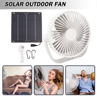 10W Solar Panel Powered Fan Kit Waterproof Solar Exhaust Fan for Greenhouse Shed