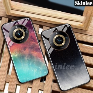 สําหรับ Realme 11 Pro Plus เคสกระจกนิรภัย Starry Sky Mirror Couple Design Housing สําหรับ Realme 11 Pro เคสโทรศัพท์