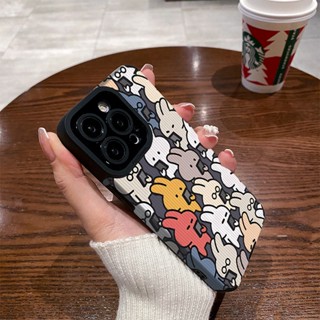 เคสโทรศัพท์มือถือหนังนิ่ม ลายการ์ตูนกระต่ายน่ารัก แฟชั่น สําหรับ Huawei Nova 3i 7i 7 8 9 10 11 11i SE Honor 90 70 P30 P40 P50 P60 Art Lite Mate 30 50 Pro 5G | Zd B010