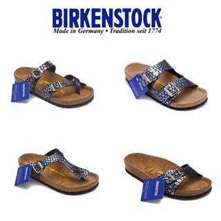 [ผลิตในเยอรมนี] Birkenstock รองเท้าแตะ รองเท้าชายหาด สีพื้น สําหรับผู้หญิง