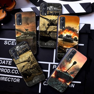 เคสโทรศัพท์มือถือแบบนิ่ม ลาย world of tanks on C294 สําหรับ Vivo Y30 Y50 Y31 Y51 Y53 Y55 Y55s Y69 Y71 Y81 Y81s Y91C Y95 Y93 Y91