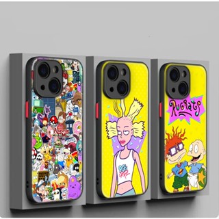 มาใหม่ เคสโทรศัพท์มือถือแบบนิ่ม กันรอยเลนส์กล้อง ลาย Rugrats C171 สําหรับ iPhone SE SE2 SE3 7 8 Plus XR XS Max 11 Pro Max