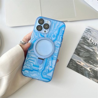 เคสโทรศัพท์มือถือ PC แข็ง ผิวด้าน แบบแม่เหล็ก ป้องกันเลนส์กล้อง หรูหรา สําหรับ iPhone 14 13 12 11 Promax