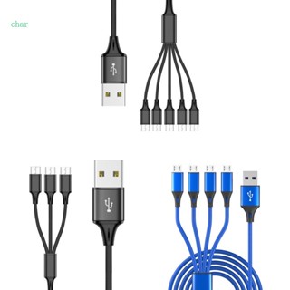 Char สายชาร์จ USB2 0 ตัวผู้ เป็น Micro USB ตัวผู้