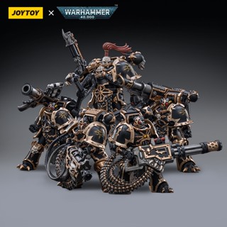 ของเล่นโมเดลทหาร Joytoy Dark Source Warhammer Chaos Star Warrior สีดํา