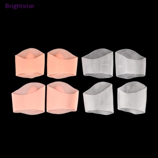 Brightstar ใหม่ แผ่นรองฝ่าเท้า ส้นแบน สําหรับดูแลกระดูก 2 ชิ้น