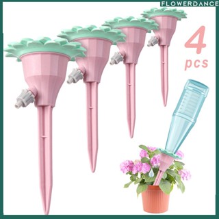 อุปกรณ์รดน้ำอัตโนมัติ Dripper Watering Artifact Automatic Flowering Lazy Flower Pot Small Balcony Household Drip Watering Flowering Device flower