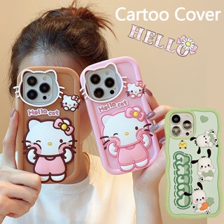 3D กันกระแทก สําหรับ iPhone 14 Pro Max 12 13 11 12Pro 13Pro 14Pro เคสมือถือ Soft TPU Case เคสป้องกัน Cute Cartoon Snoopy Hello Kitty เคสกันกระแทก เคสซิลิโคน เคสป้องกันสามมิติ