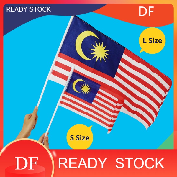 BENDERA // MERDEKA!!! / ใบมีดมือ / SPRING FLAG / CAR FLAG/ SIZE / 3X6 / 6X12
