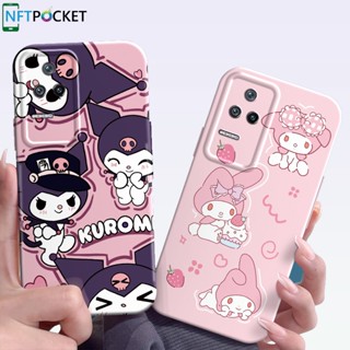 เคสโทรศัพท์มือถือแบบแข็ง หนา กันกระแทก ลาย Kuromi Melody สําหรับ Xiaomi 12 11 10 9 Pro Redmi k30 k40s Note 11 10 9 9T POCO F4 X4 GT X3 NFC M3 F2 X2 Pro 4G 5G