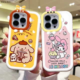 Compatible With Samsung Galaxy A11 A12 A13 4G 5G เคสซัมซุง สำหรับ Case Cartoon Dessert Characters เคส เคสโทรศัพท์ เคสมือถือ Full Cover Hard Phone Cases Casing