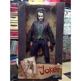 โมเดลฟิกเกอร์ Neca Dark Knight Joker Heath Ledger ขนาด 60 ซม. ของเล่นสําหรับเด็ก