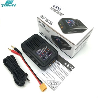 Rctown SKYRC E430 ที่ชาร์จแบตเตอรี่ 2-4 เซลล์ 30W 1A 2A 3A 100-240V AC สําหรับแบตเตอรี่ LiPo LiFe