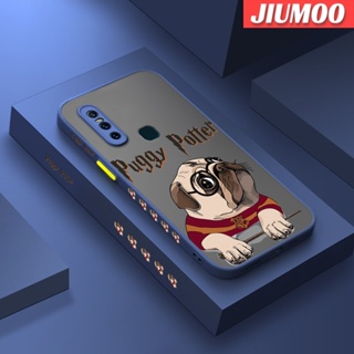 สําหรับ VIVO V15 V15 Pro เคสการ์ตูน Puggy ดีไซน์ใหม่ บาง ฝ้า เคสโทรศัพท์แข็ง ขอบนิ่ม ซิลิโคน กันกระแทก รูปแบบปลอก