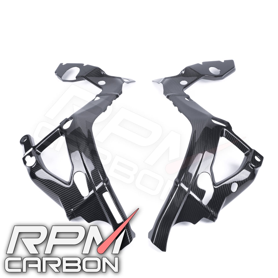BMW S1000RR S1000R ครอบเฟรม คาร์บอน Carbon Fiber Frame Covers Protectors