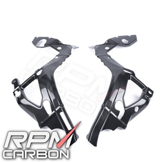 BMW S1000RR S1000R Carbon Fiber Frame Covers Protectors