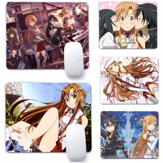 Asuna yuuki Sword Art Online SAO แผ่นรองเมาส์ สําหรับเล่นเกม แล็ปท็อป คอมพิวเตอร์