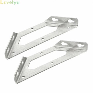 ⭐READY STOCK ⭐2PC Stainless Steel Angle Corner Brackets Support Right Angle Corner Stand SET