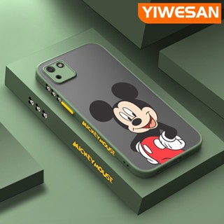 สําหรับ Huawei Y5P เคส การ์ตูนมิกกี้เมาส์ ดีไซน์ใหม่ ซิลิโคน กันกระแทก เคสโทรศัพท์แข็ง แบบบาง