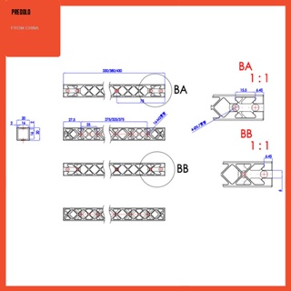 [Predolo] กรอบโลหะ CNC อลูมิเนียมอัลลอย น้ําหนักเบา ติดตั้งง่าย อุปกรณ์เสริม สําหรับเครื่องพิมพ์ 3D