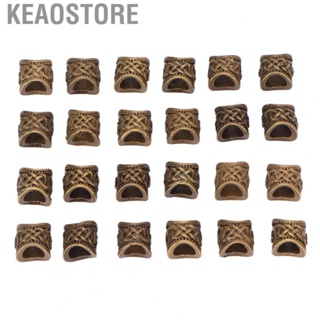 Keaostore Hair Braiding Beads Exquisite Alloy DIY Beard Fashionable Pendant for Party