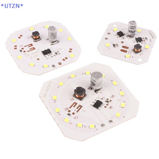 Utzn&gt; ใหม่ บอร์ดไดรเวอร์ ชิปลูกปัด LED 5W 10W 15W 20W 220V ความสว่างสูง