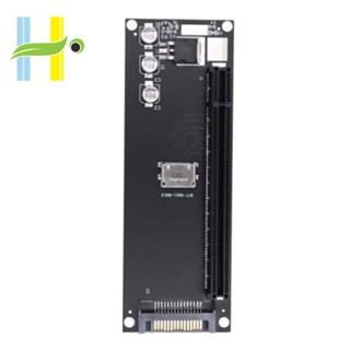 อะแดปเตอร์ PCIe เป็น SFF-8611 Oculink SFF-8611 เป็น PCIe PCI-Express 16X 4X พร้อมพอร์ตพาวเวอร์ SATA สําหรับเมนบอร์ดกราฟฟิก