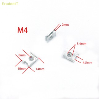 [ErudentT] คลิปสกรู รูปตัว U ป้องกันสนิม สําหรับรถจักรยานยนต์ M4 M5 M6 10 ชิ้น