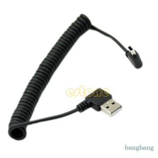 Bang อะแดปเตอร์สายชาร์จ USB 2 0 เป็น Micro USB แบบเกลียว 5 Pin