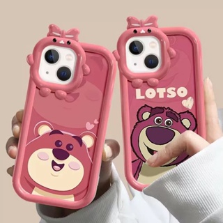 Hostr เคสโทรศัพท์ซิลิโคน แบบนิ่ม ลายการ์ตูนหมี สําหรับ OPPO A58 A78 A17 A17K A57 2022 A15 A16 A16K A54 A53 A12 A5S F11 A3S A31 A52 A92 A94 A93 A37 F9 A1K Reno 5 A76 A96 A36