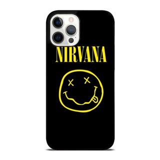 เคสโทรศัพท์มือถือ กันกระแทก ลายโลโก้ Nirvana สําหรับ IPhone 14 Plus 13 Pro Max 12 Mini X