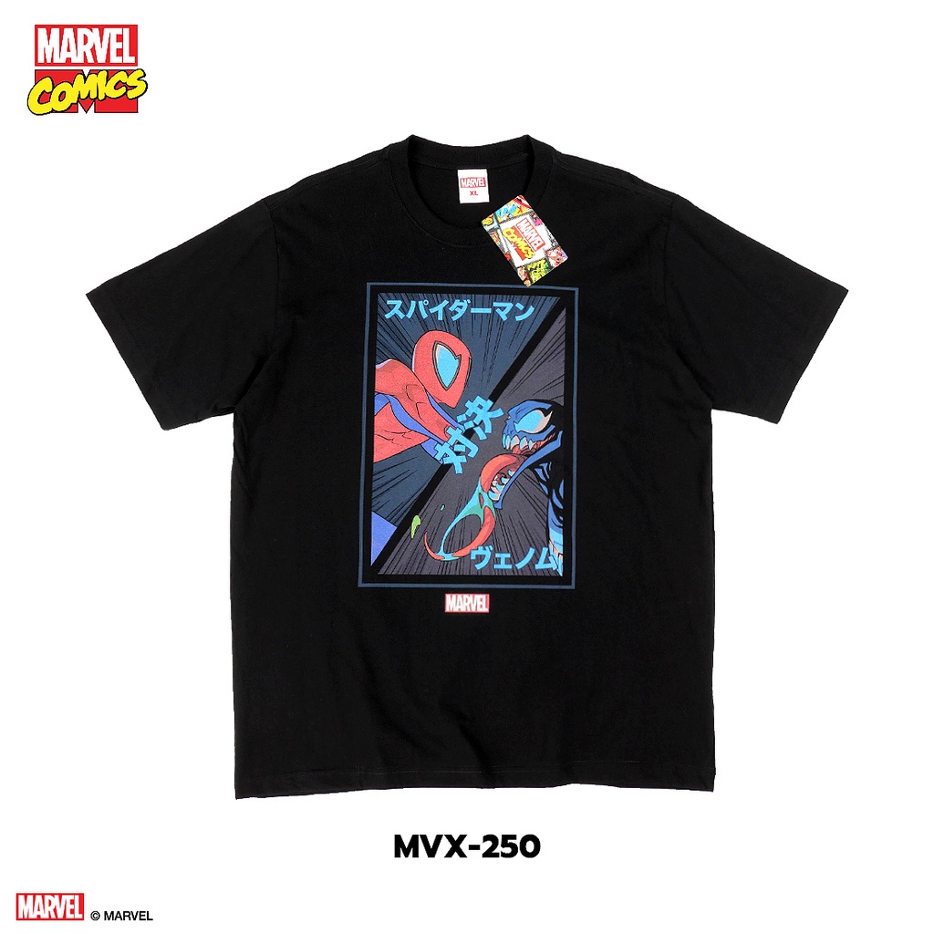 เมย์ a Power 7 Shop เสื้อยืดการ์ตูน มาร์เวล ลิขสิทธ์แท้ MARVEL COMICS  -SHIRS (MVX-250)