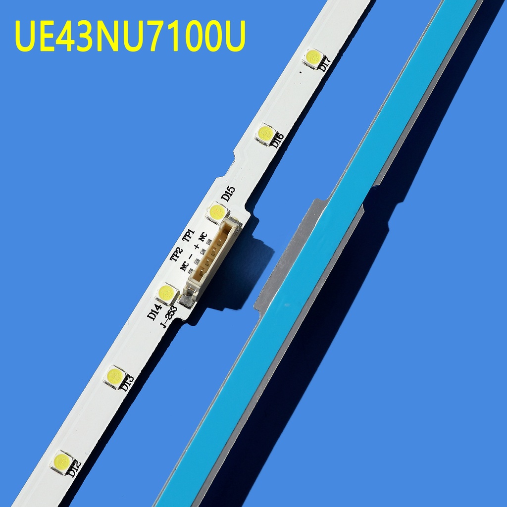 แถบไฟแบ็คไลท์ LED สําหรับ Samsung 43NU7100 UE43NU7100 UN43NU7100 UE43NU7100U AOT_43_NU7100F UE43NU71