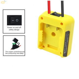 【VARSTR】Battery Adapter Easy To Install Portable Design DCB200 DCB203 Affordable