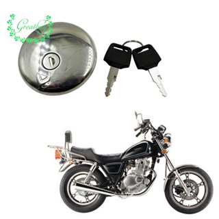 ฝาถังน้ํามันเชื้อเพลิงรถจักรยานยนต์ พร้อมกุญแจ 2 ดอก สําหรับ Suzuki GN250 GN125 GN 125 250