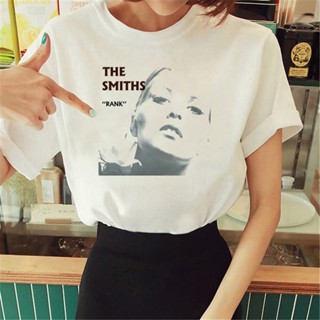 เสื้อยืด พิมพ์ลายกราฟฟิค the Smiths สไตล์สตรีท สําหรับผู้หญิง