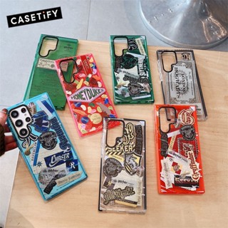 เคสโทรศัพท์มือถือแบบใส ลาย Magic Academy CASETiFY สําหรับ Samsung Galaxy S20 S21 S22 S23 Ultra S20+ S21+ S22+ S23 Plus