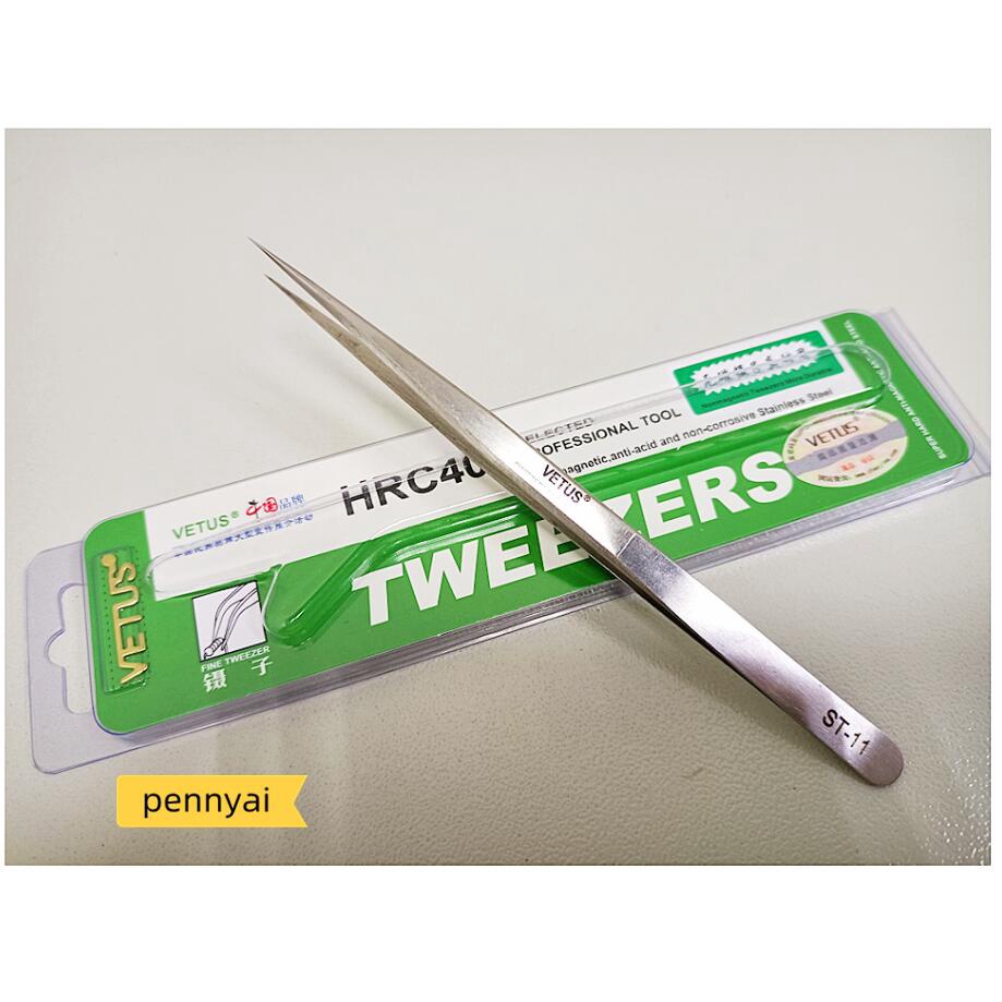 Vetus แหนบสเตนเลส ป้องกันไฟฟ้าสถิตย์ ST-10 ST-11 12 13 14 15 16 17 - รูปที่ 2