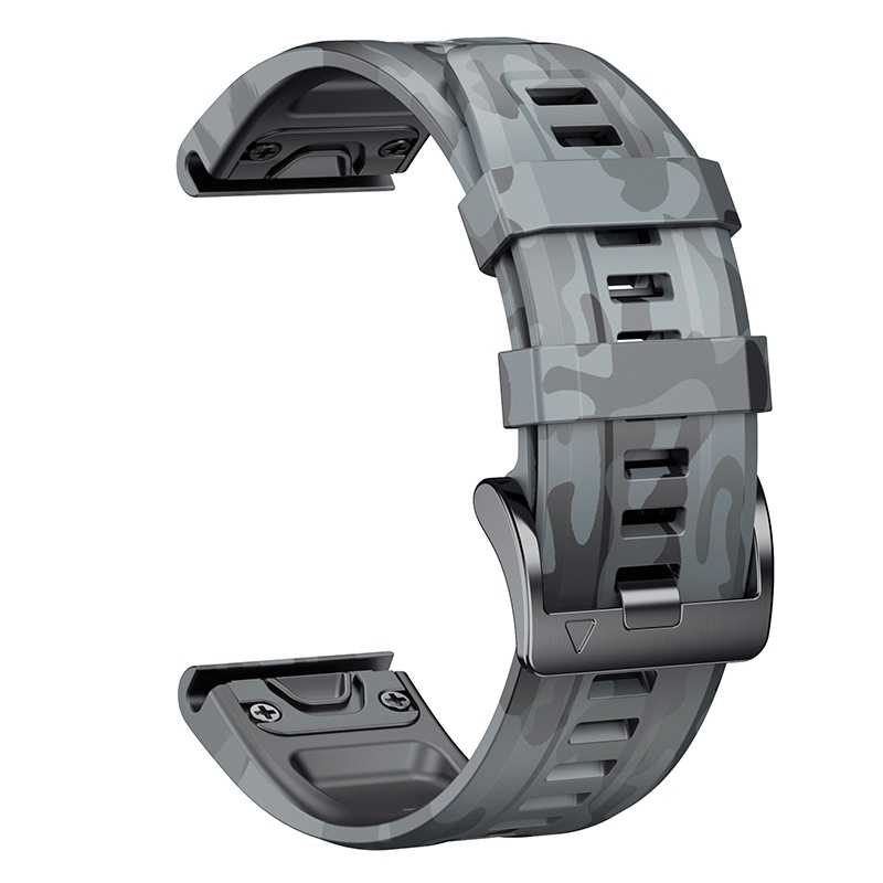 สายนาฬิกาข้อมือซิลิโคน ลายพราง สําหรับ Garmin Instinct 2
