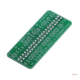 Inter การ์ดอ้างอิง WEMOS GPIO V1 0 0 สําหรับ Raspberry Pi Model B+ Pi 2 Pi 3