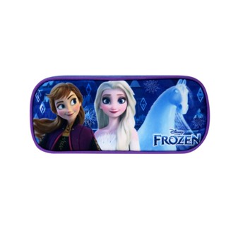 กระเป๋าดินสอ ทรงสี่เหลี่ยม ลาย Disney Frozen Sisters