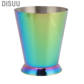 Disuu Cocktail Mixing Cup  Stainless Steel Dishwasher Safe Colorful Gradient Bartending for Bar