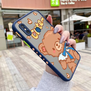 เคสซิลิโคนนิ่ม แบบใส ขอบสี่เหลี่ยม กันกระแทก สําหรับ Xiaomi Redmi 8 8A 8A Pro