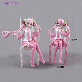 Brightstar โมเดลฟิกเกอร์ อนิเมะ Vocaloid Sakura Miku ขนาด 16 ซม. ของเล่นสําหรับเด็ก