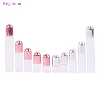 Brightstar ขวดแก้วเปล่า แบบลูกกลิ้ง ขนาด 1 2 3 5 10 มล. เหมาะกับการเดินทาง