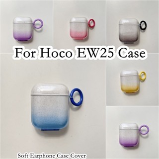 【Case Home】เคสหูฟัง แบบนิ่ม ไล่โทนสี สําหรับ Hoco EW25 Hoco EW25