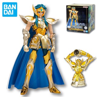 พร้อมส่ง Bandai Camus EX Revival Saint Seiya Myth Saint Cloth EX Aquarius Camus Rebirth Version Gold Saint Seiya ตุ๊กตาขยับได้