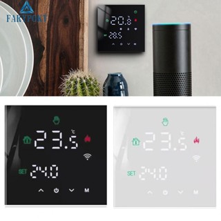 รีโมตคอนโทรล ควบคุมอุณหภูมิอัจฉริยะ สําหรับ Tuya WiFi Thermostat หน้าจอ LCD